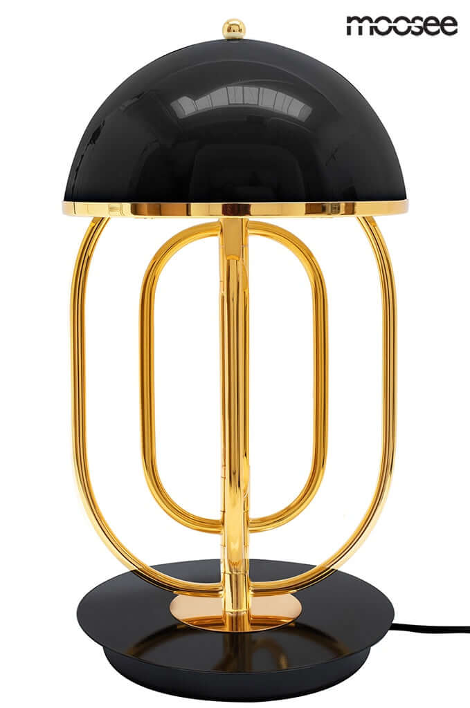 24. Lámpara de mesa Bottega oro/negro