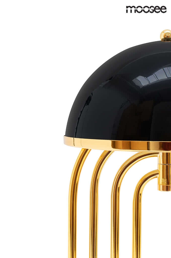 24. Lámpara de mesa Bottega oro/negro