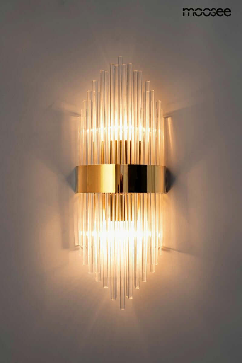 Florens S fali lámpa arany