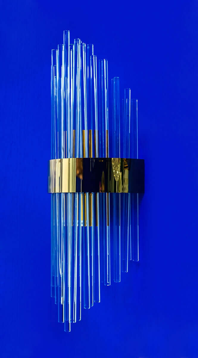 Florens S fali lámpa arany