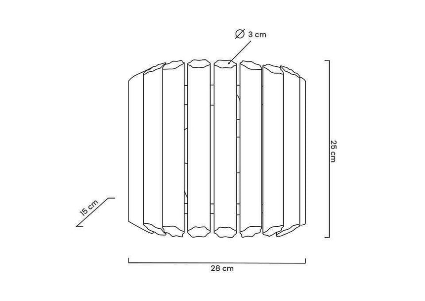3. Palace fali lámpa arany