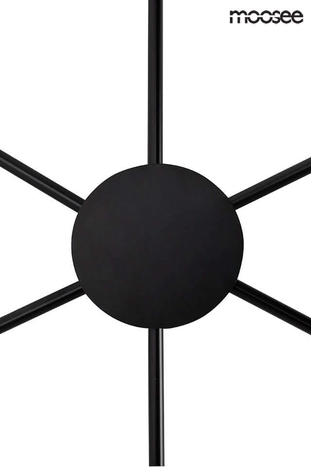 65. Lámpara de pared Shadow 6 Close negra