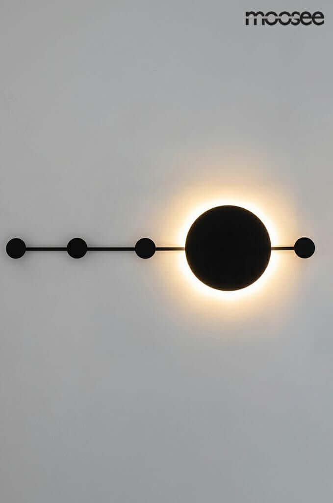 17. Shadow Hang fali lámpa akasztóval fekete