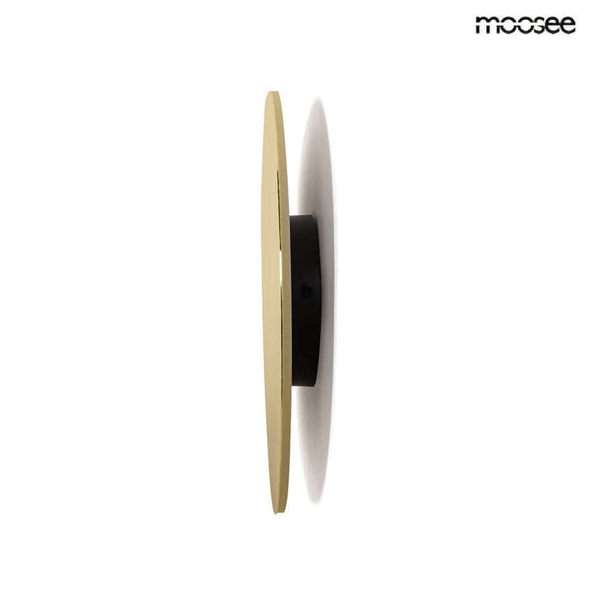 Lámpara de pared Shadow Sun 25 dorada