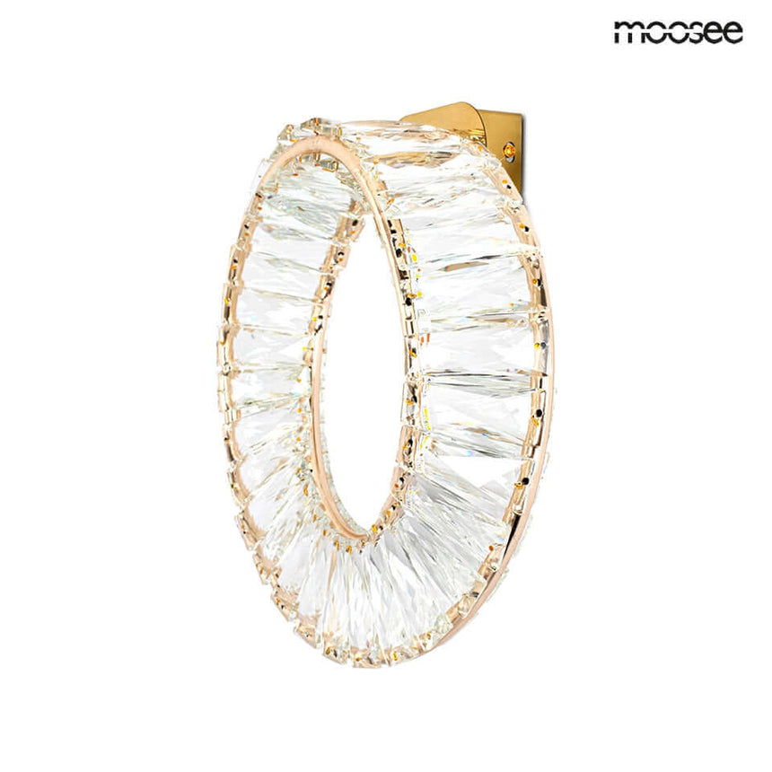 Wave fali lámpa arany