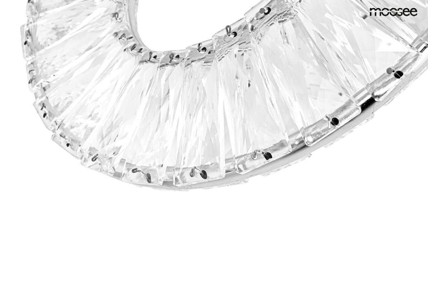 Wave fali lámpa króm