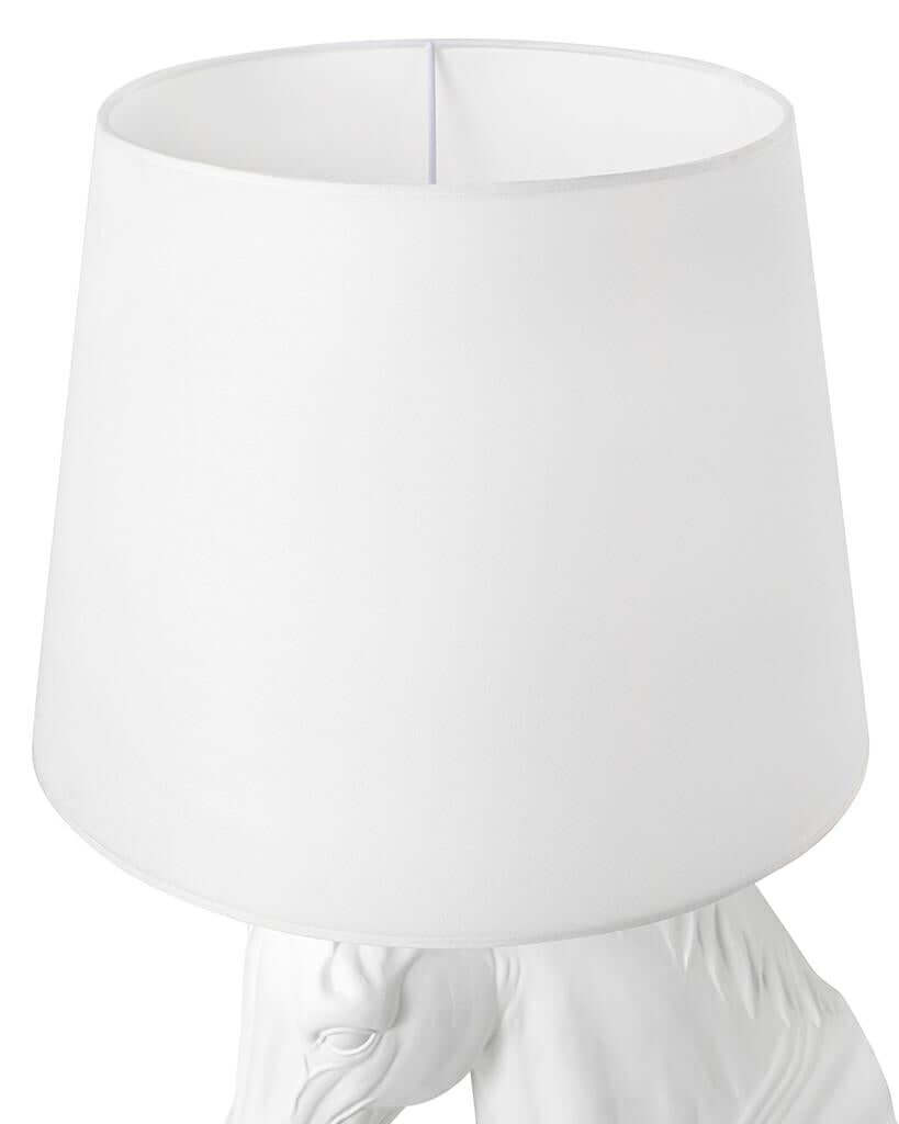 Lámpara de pie GOAT Horse Stand S blanca – fibra de vidrio
