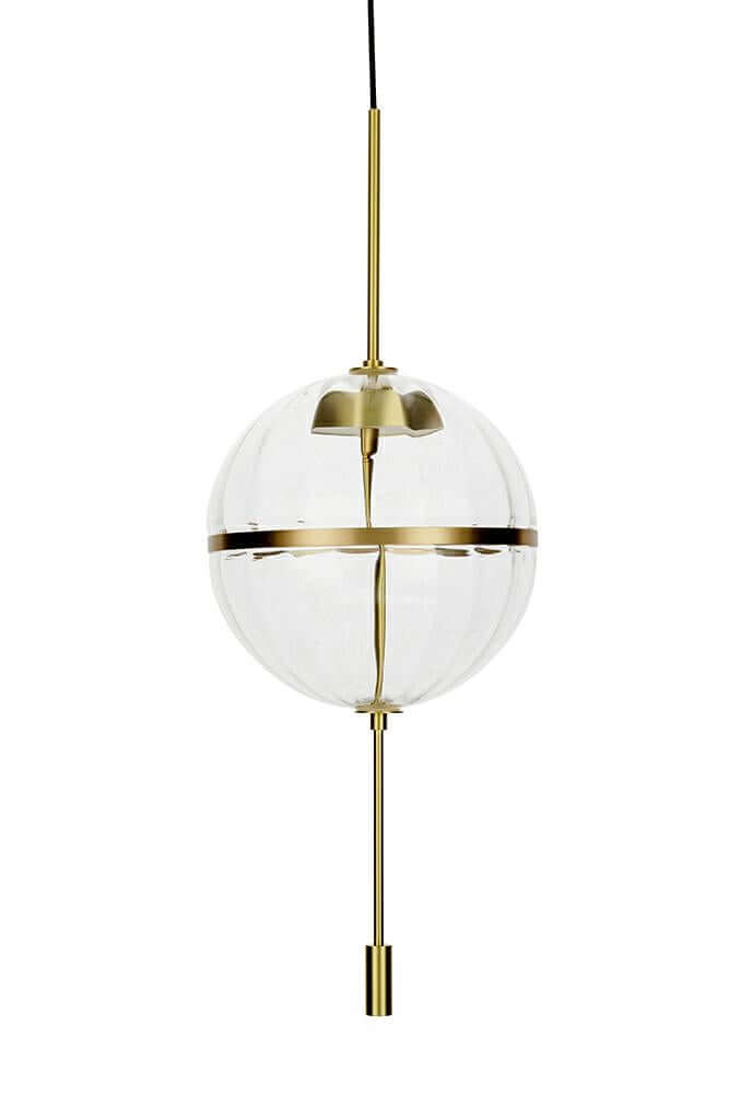 Chaplin 300 függőlámpa réz – LED, üveg