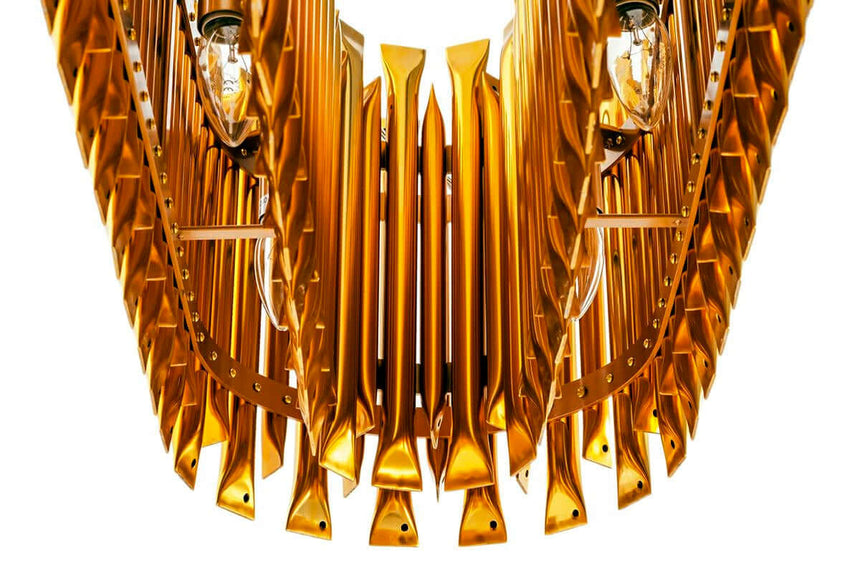 Galliano Long függőlámpa sötétarany – alumínium, szénacél