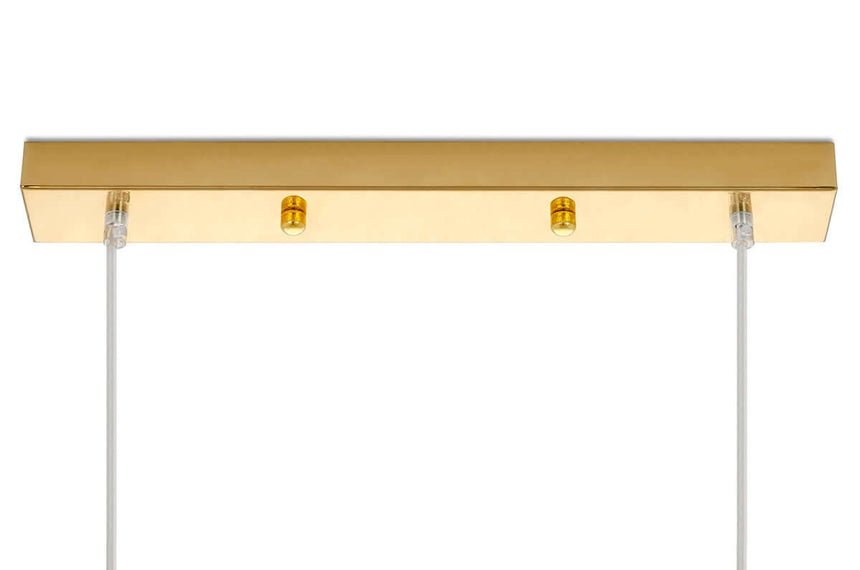 Monete függőlámpa arany – fém