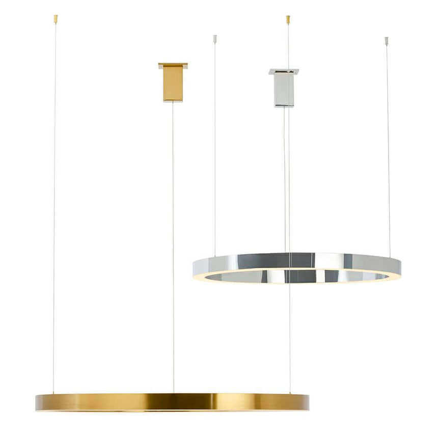 Ring 100 függőlámpa arany – LED, acél