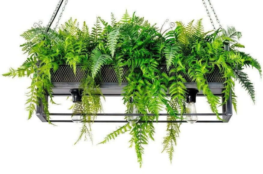 Lámpara colgante industrial Semira 100 / estilo floral