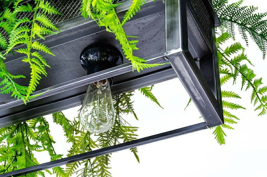 Lámpara colgante industrial Semira 180 / estilo floral