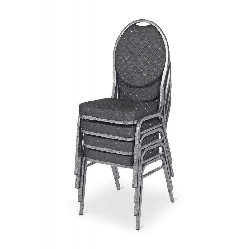 Silla de banquete Herman - negra