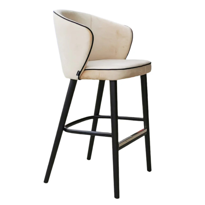 Taburete de bar para restaurante SIGMA I: diseño limpio con comodidad profesional