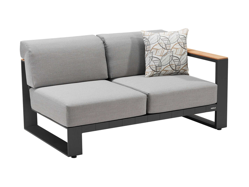 Conjunto de muebles de jardín esquineros Higold Cambusa de 5 plazas