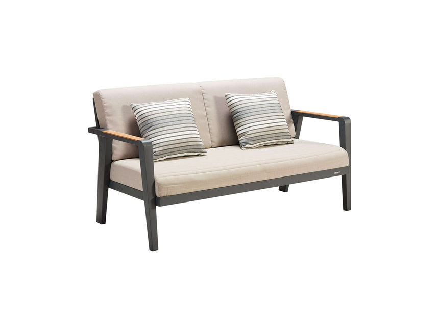 Higold Emoti - 4 személyes kerti ülőgarnitúra, fekete színben