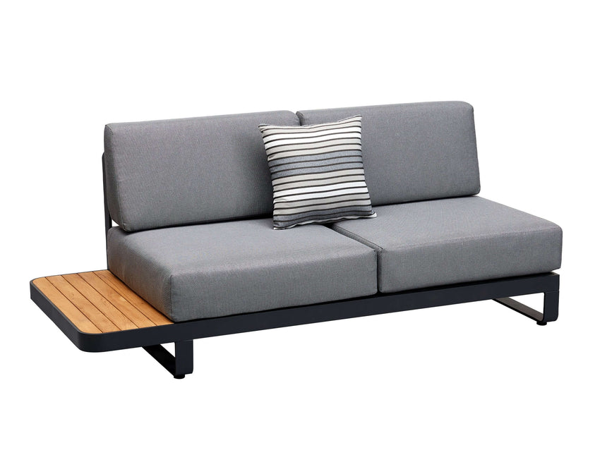 Conjunto de jardín esquinero de 5 plazas Higold New Polo