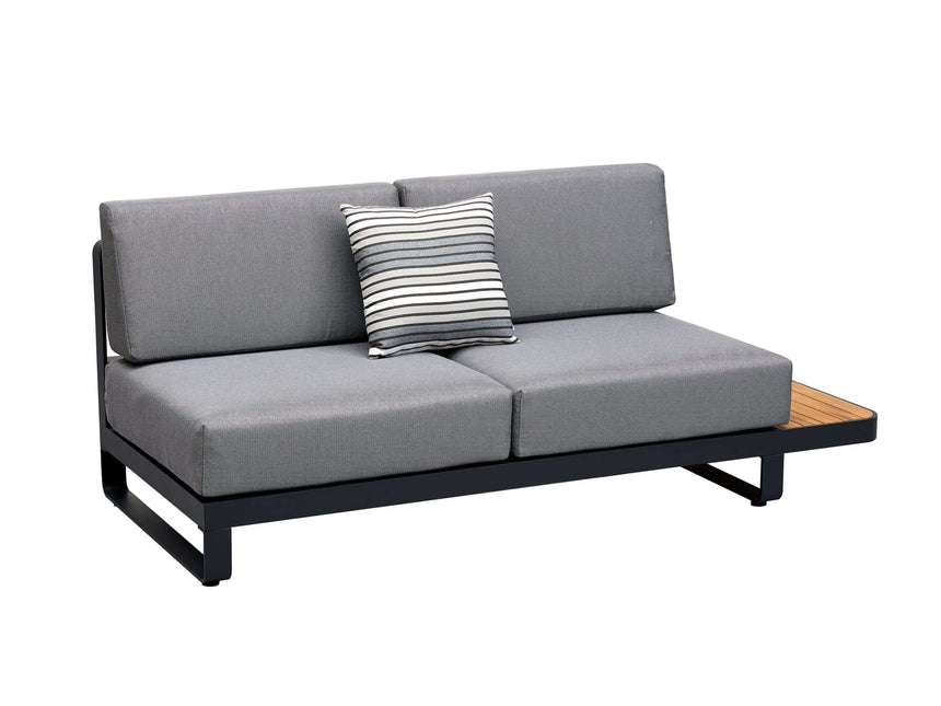 Conjunto de jardín esquinero de 5 plazas Higold New Polo