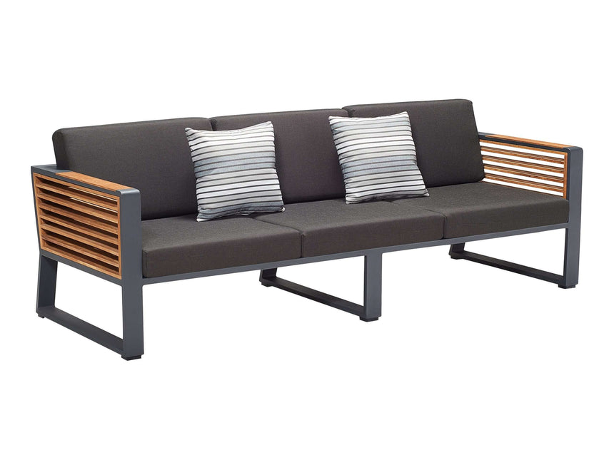 Conjunto de sofás de jardín de 5 plazas Higold New York