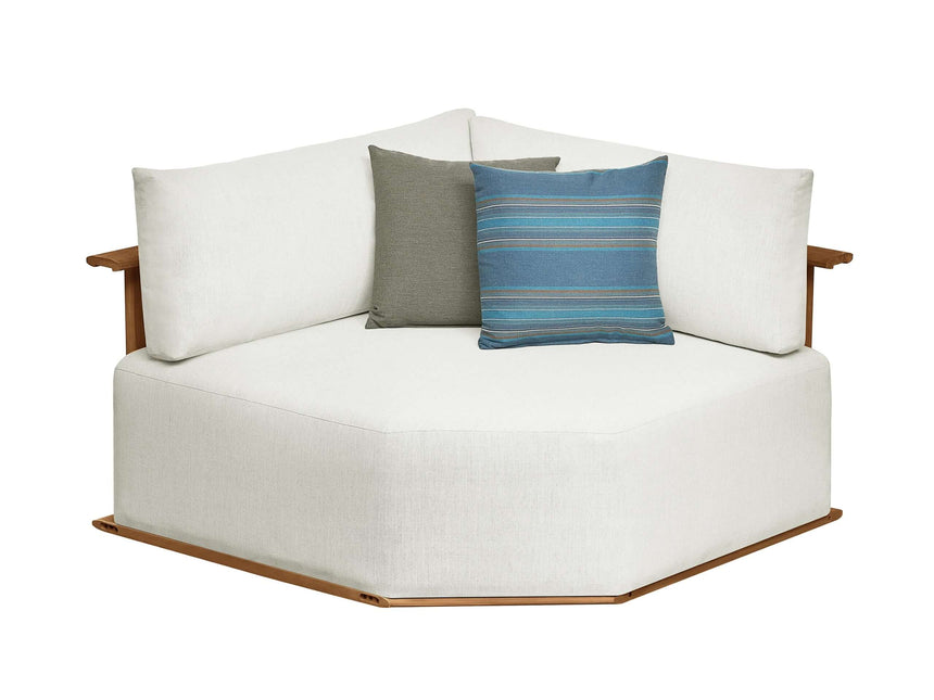 Conjunto de muebles de esquina para jardín de 5 plazas Higold Pallisad