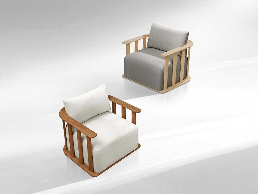 Conjunto de sofás de jardín de 5 plazas Higold Pallisad