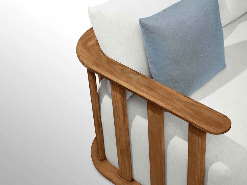 Conjunto de sofás de jardín de 5 plazas Higold Pallisad