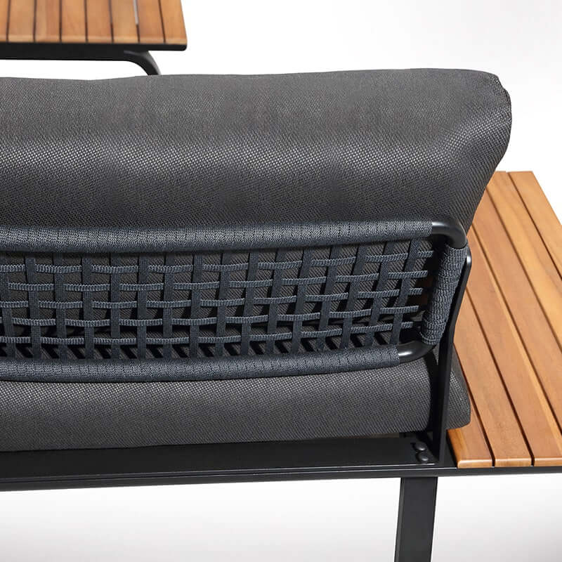 Conjunto de muebles de jardín esquineros de 4 plazas Higold Punto