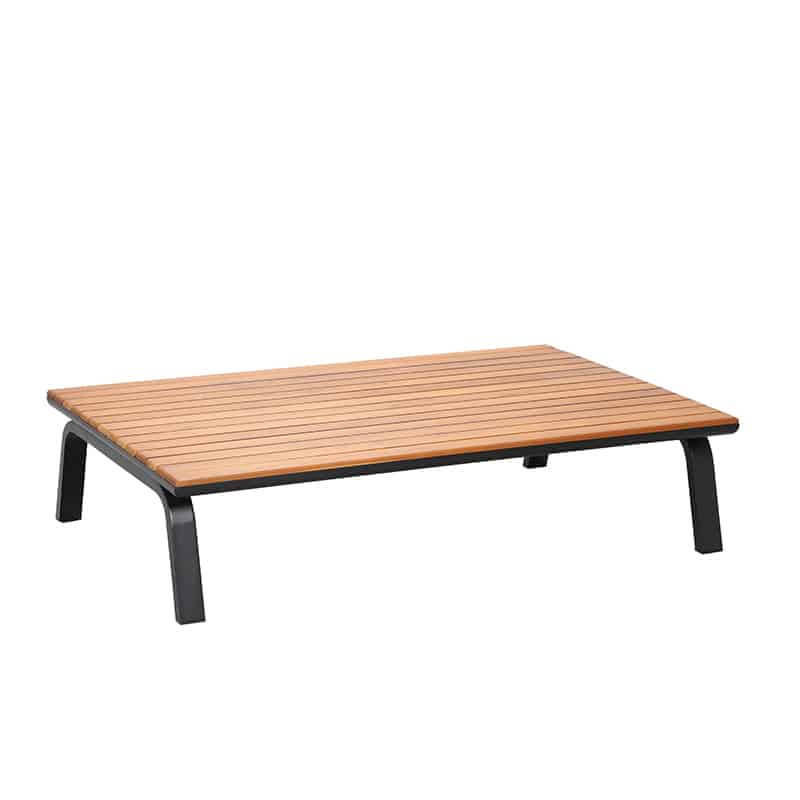 Conjunto de jardín esquinero de 5 plazas Higold Punto, color antracita