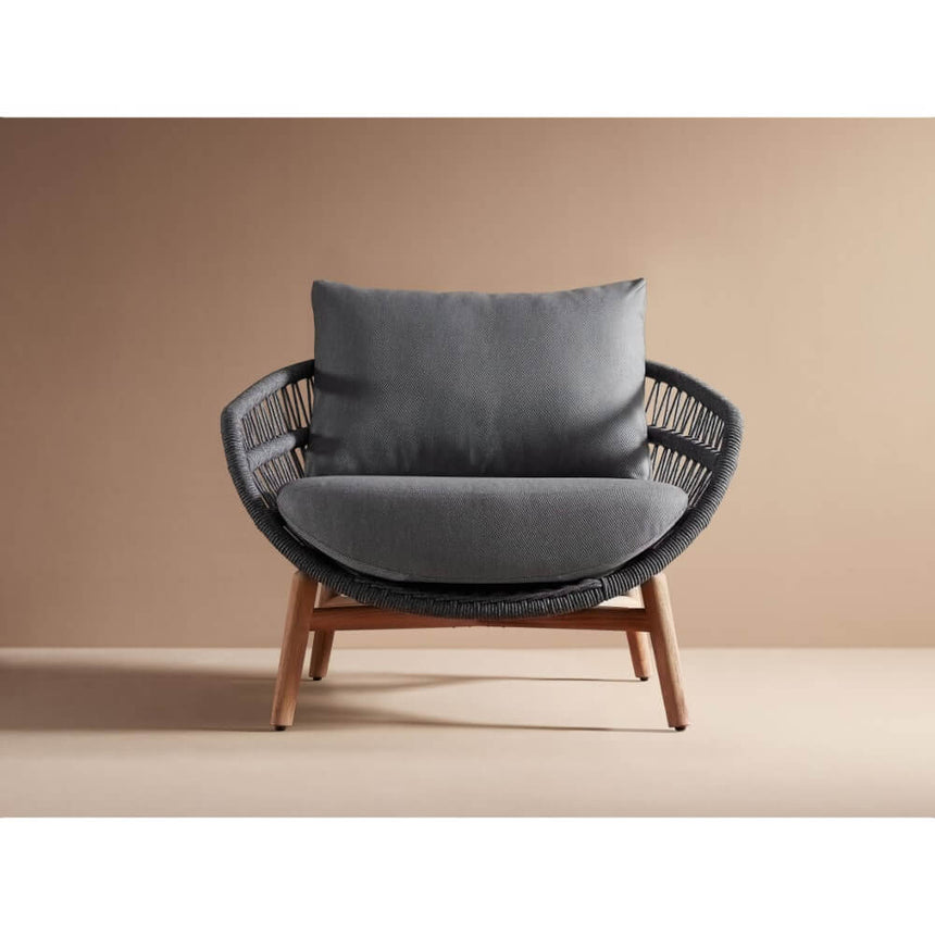 Higold Vasca 5 személyes kerti ülőgarnitúra szett, antracit színben