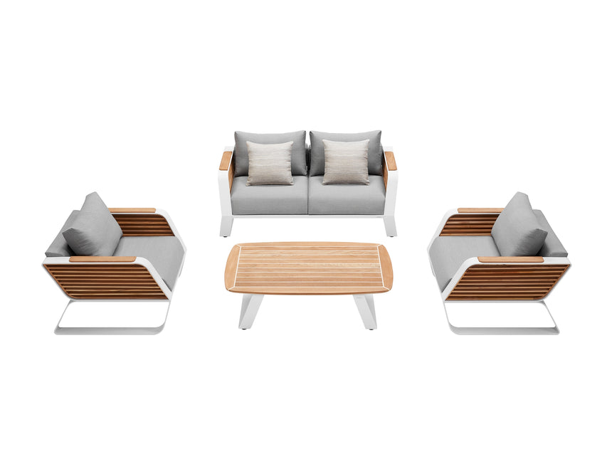 Sofá de jardín de 4 plazas Higold Wing - Yate con pegamento