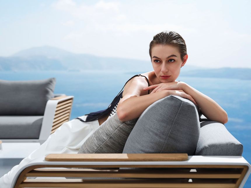 Sofá de jardín de 4 plazas Higold Wing - Yate con pegamento