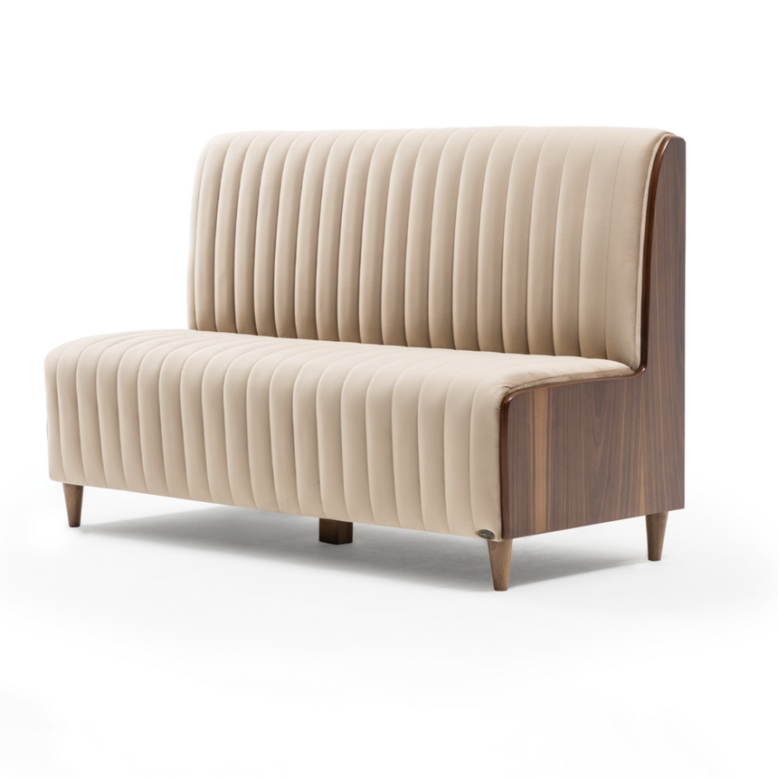 Banco de restaurante modular Milano en una selección de colores