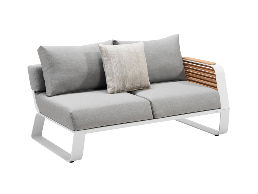 Sofá de jardín Higold Wing de 6 plazas - Yate con pegamento