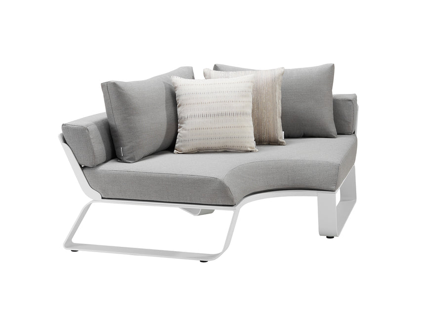 Sofá de jardín Higold Wing de 6 plazas - Yate con pegamento