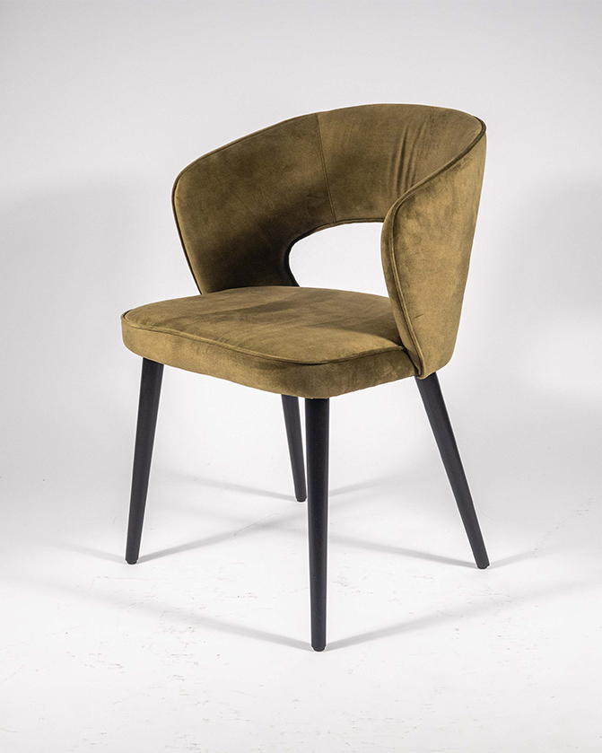 Silla de comedor Sigma II. - con tapizado opcional