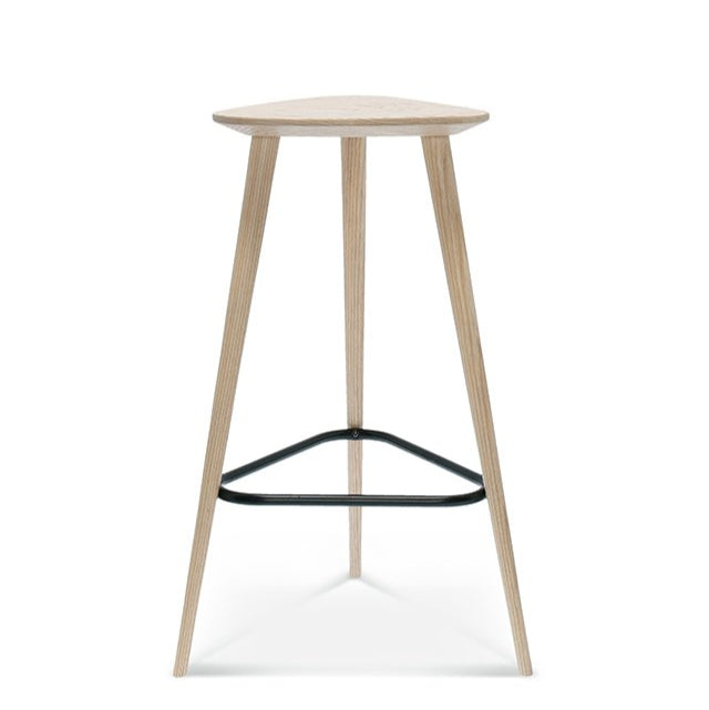Taburete de bar de madera Finn BST-1609 para hostelería