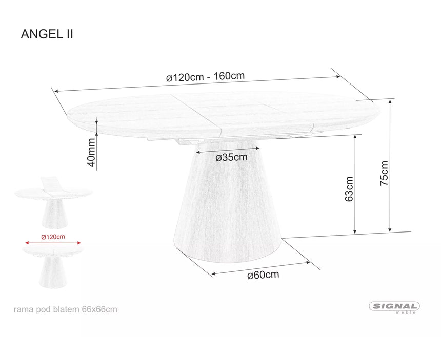Mesa de comedor Angel II I.