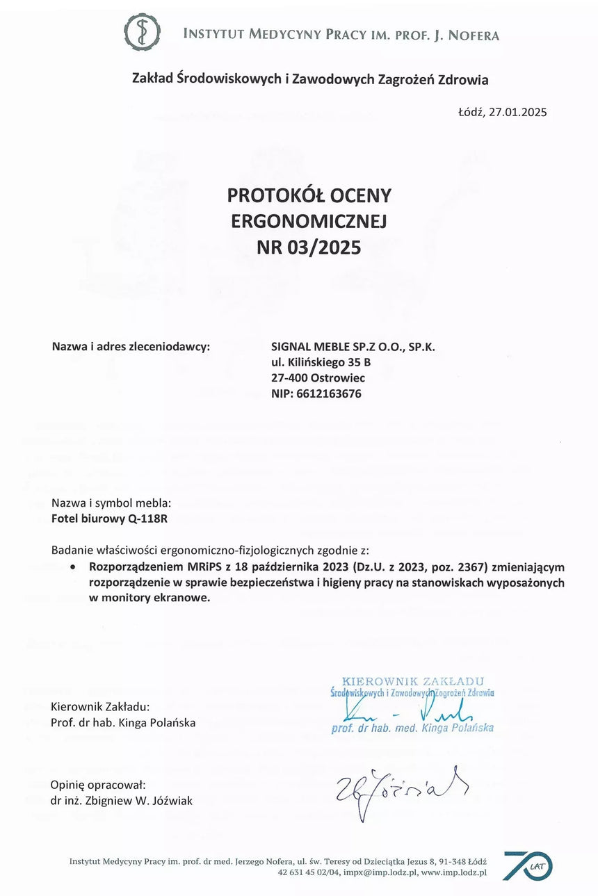 Silla de oficina Q-118R I.