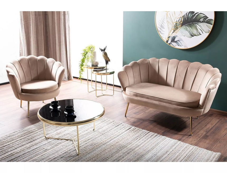 Sillón Camellia 1 Terciopelo II.