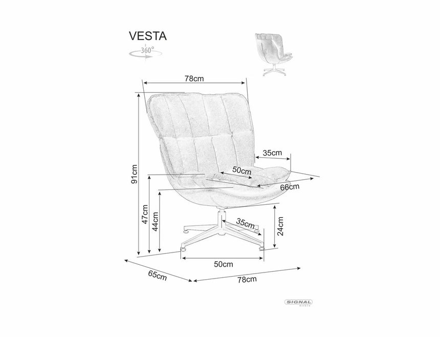 Sillón Vesta Terciopelo