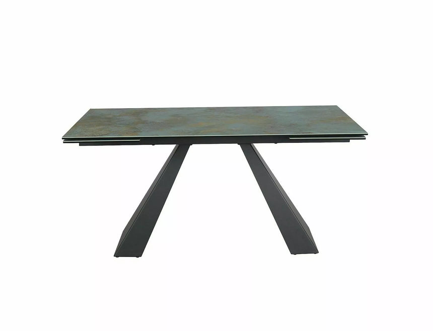 Salvadore kerámia Ossido Verde étkezőasztal