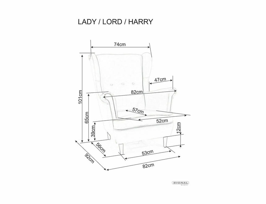 Sillón Lady Velvet VI.