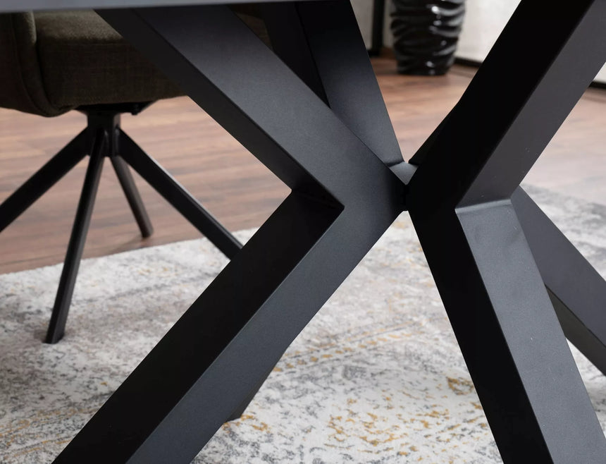 Columbus Kerámia Amber Bianco étkezőasztal