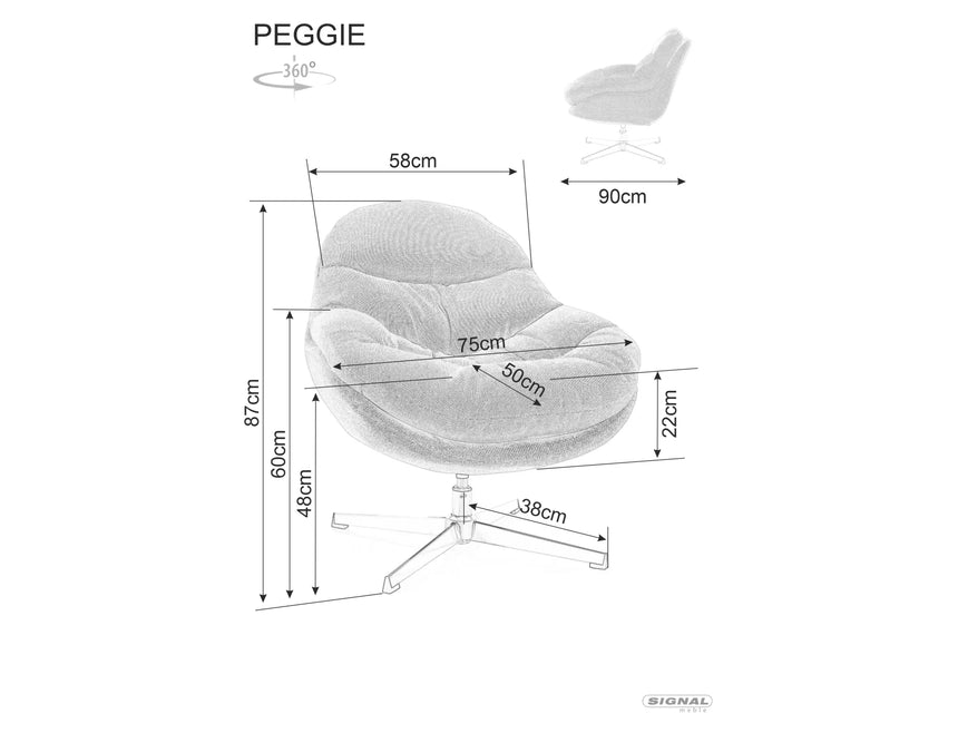 Fotel Peggie