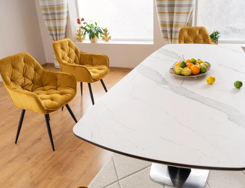 Mesa de cerámica Armani I. mesa de comedor