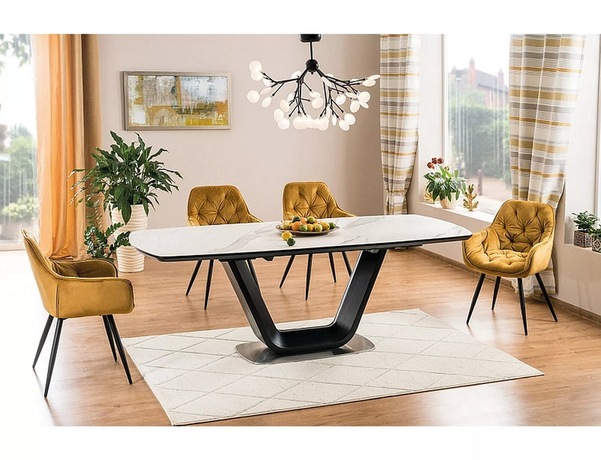 Mesa de cerámica Armani I. mesa de comedor