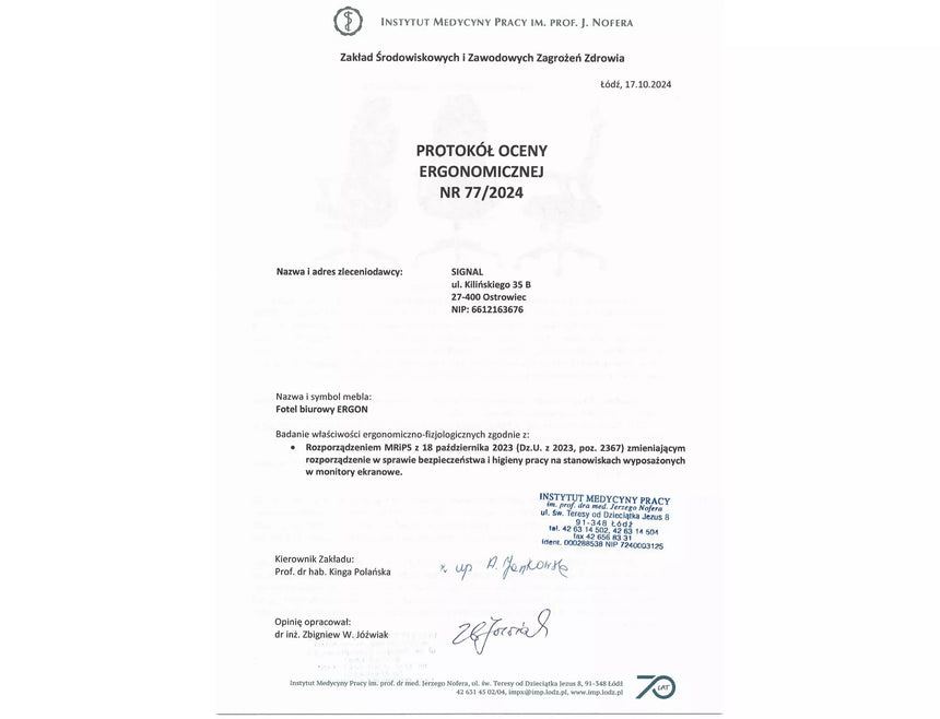 Silla de oficina Ergon I.