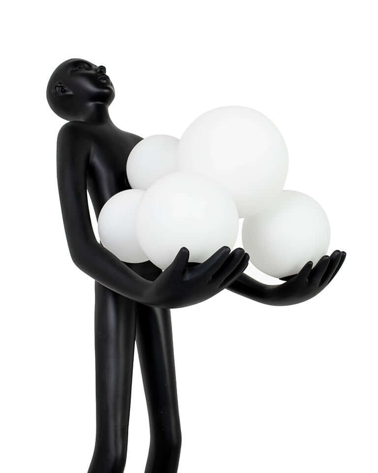 Human Premium asztali lámpa fekete