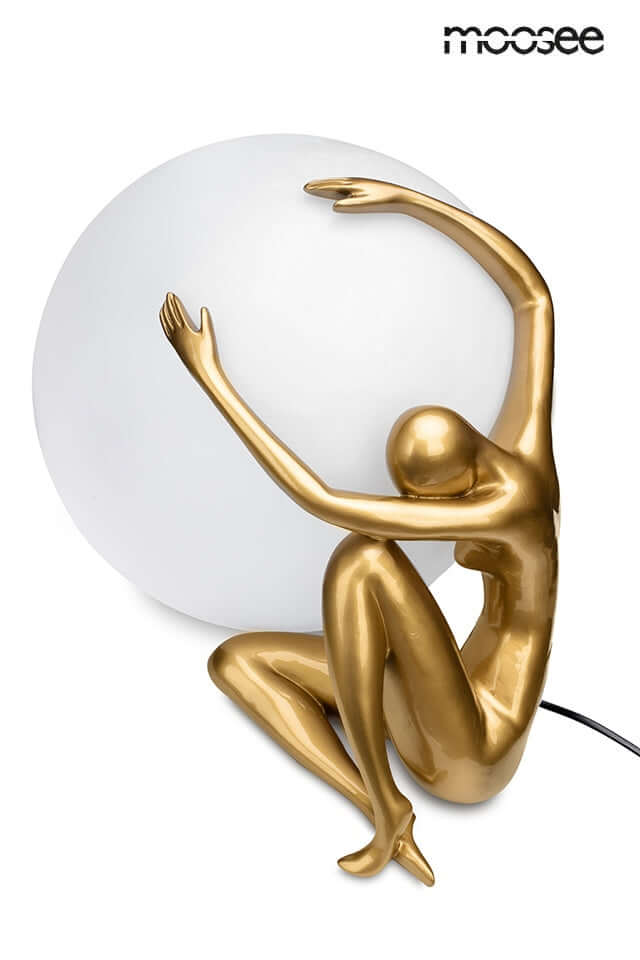 Uomo 50 asztali lámpa arany